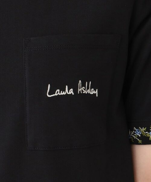 LAURA ASHLEY / ローラ アシュレイ Tシャツ | 【コットン100％／刺繍入り／3colors】エラビー スプリッグ柄 Tシャツ | 詳細19