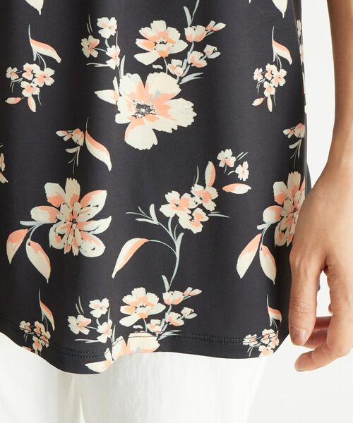 LAURA ASHLEY / ローラ アシュレイ カットソー | 【洗える／ジャージ素材／同柄アイテムあり】ミラ柄プルオーバー | 詳細10