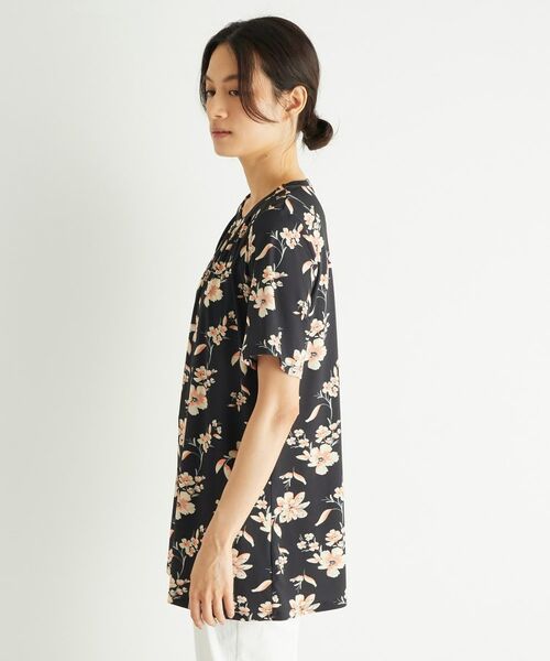 LAURA ASHLEY / ローラ アシュレイ カットソー | 【洗える／ジャージ素材／同柄アイテムあり】ミラ柄プルオーバー | 詳細6