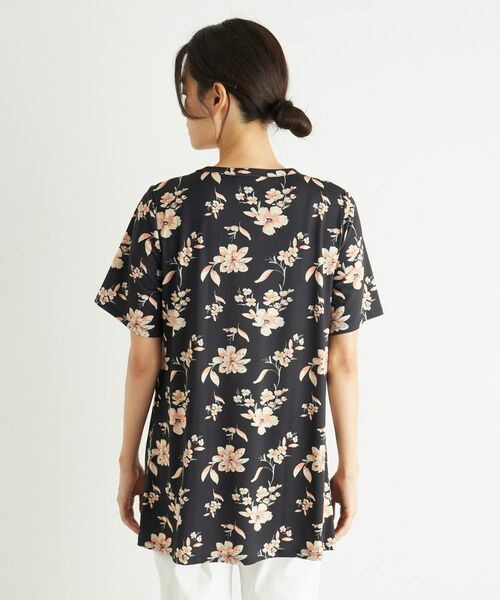 LAURA ASHLEY / ローラ アシュレイ カットソー | 【洗える／ジャージ素材／同柄アイテムあり】ミラ柄プルオーバー | 詳細7