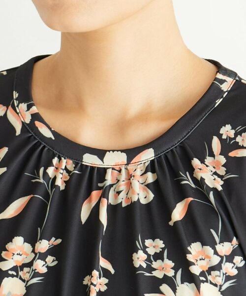 LAURA ASHLEY / ローラ アシュレイ カットソー | 【洗える／ジャージ素材／同柄アイテムあり】ミラ柄プルオーバー | 詳細8