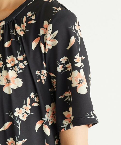 LAURA ASHLEY / ローラ アシュレイ カットソー | 【洗える／ジャージ素材／同柄アイテムあり】ミラ柄プルオーバー | 詳細9