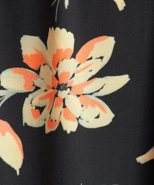 LAURA ASHLEY / ローラ アシュレイ ロング・マキシ丈ワンピース | 【洗える/ジャージ素材/同柄アイテムあり】ミラ柄ワンピース | 詳細4