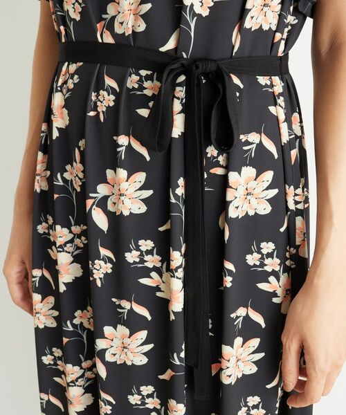 LAURA ASHLEY / ローラ アシュレイ ロング・マキシ丈ワンピース | 【洗える/ジャージ素材/同柄アイテムあり】ミラ柄ワンピース | 詳細9