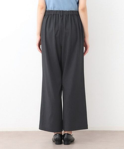LAURA ASHLEY / ローラ アシュレイ パンツ | 【ストレッチ/ウエストゴム/毛羽立ちにくい】サイロドライギャバ トラウザー | 詳細11