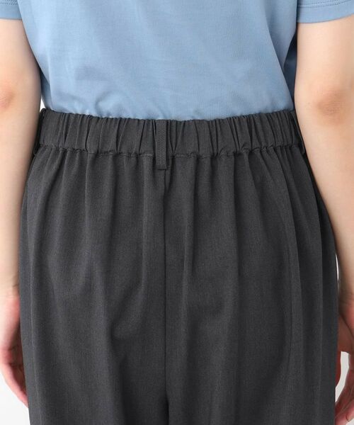 LAURA ASHLEY / ローラ アシュレイ パンツ | 【ストレッチ/ウエストゴム/毛羽立ちにくい】サイロドライギャバ トラウザー | 詳細13