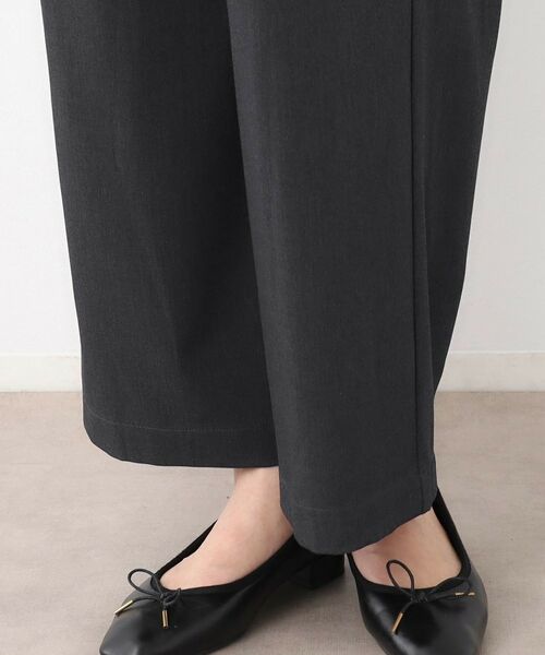 LAURA ASHLEY / ローラ アシュレイ パンツ | 【ストレッチ/ウエストゴム/毛羽立ちにくい】サイロドライギャバ トラウザー | 詳細15