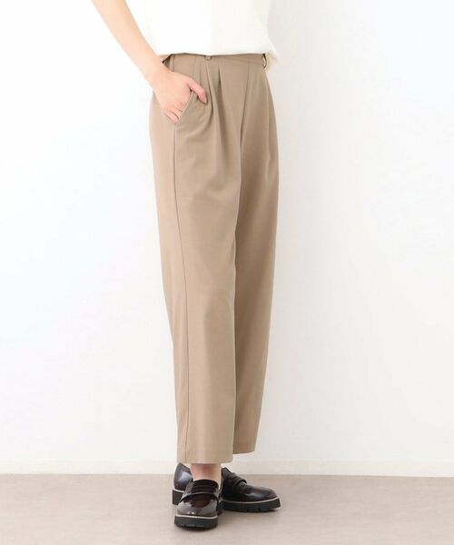 LAURA ASHLEY / ローラ アシュレイ パンツ | 【ストレッチ/ウエストゴム/毛羽立ちにくい】サイロドライギャバ トラウザー | 詳細5