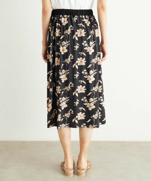 LAURA ASHLEY / ローラ アシュレイ スカート | 【洗える／ジャージ素材／同柄アイテムあり】ミラ柄スカート | 詳細7