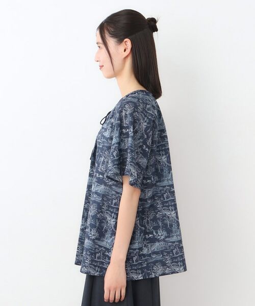 LAURA ASHLEY / ローラ アシュレイ シャツ・ブラウス | 【コットン100％／同柄アイテムあり】ブレイスミス トワル柄 ブラウス | 詳細10