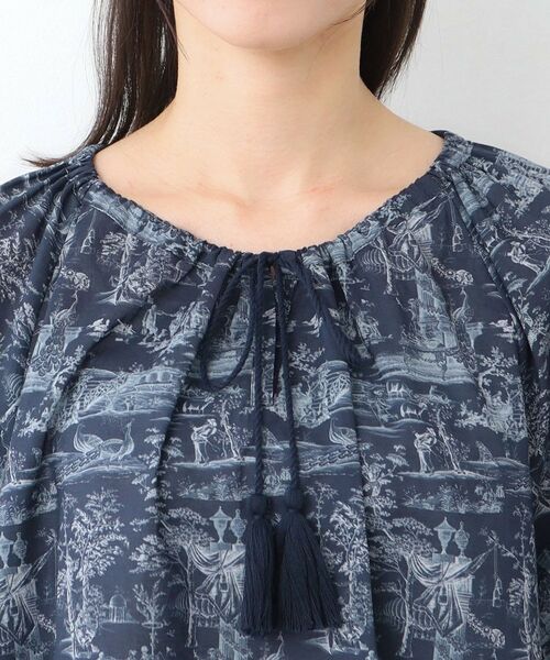 LAURA ASHLEY / ローラ アシュレイ シャツ・ブラウス | 【コットン100％／同柄アイテムあり】ブレイスミス トワル柄 ブラウス | 詳細12