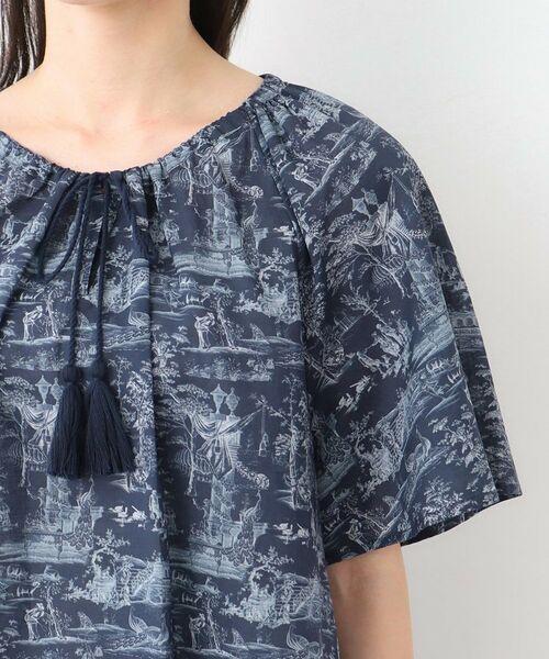 LAURA ASHLEY / ローラ アシュレイ シャツ・ブラウス | 【コットン100％／同柄アイテムあり】ブレイスミス トワル柄 ブラウス | 詳細14