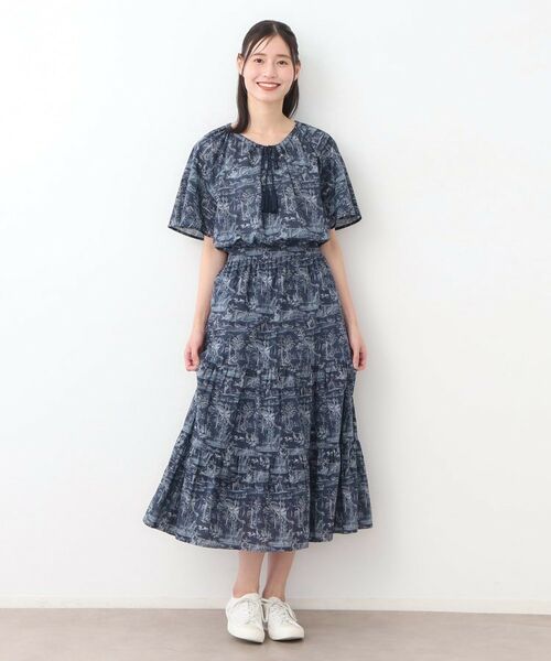 LAURA ASHLEY / ローラ アシュレイ シャツ・ブラウス | 【コットン100％／同柄アイテムあり】ブレイスミス トワル柄 ブラウス | 詳細6