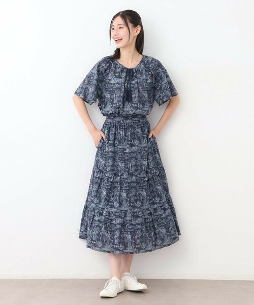 LAURA ASHLEY / ローラ アシュレイ シャツ・ブラウス | 【コットン100％／同柄アイテムあり】ブレイスミス トワル柄 ブラウス | 詳細7