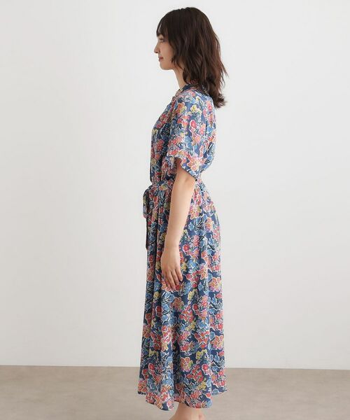 LAURA ASHLEY / ローラ アシュレイ ロング・マキシ丈ワンピース | 【WEB限定/洗える】ハニーボーン柄 ワンピース | 詳細10