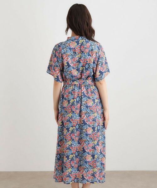 LAURA ASHLEY / ローラ アシュレイ ロング・マキシ丈ワンピース | 【WEB限定/洗える】ハニーボーン柄 ワンピース | 詳細11