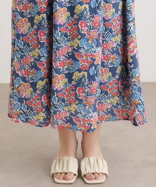 LAURA ASHLEY / ローラ アシュレイ ロング・マキシ丈ワンピース | 【WEB限定/洗える】ハニーボーン柄 ワンピース | 詳細15