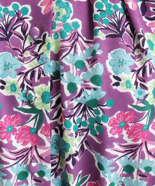 LAURA ASHLEY / ローラ アシュレイ ロング・マキシ丈ワンピース | 【WEB限定/洗える】ハニーボーン柄 ワンピース | 詳細4