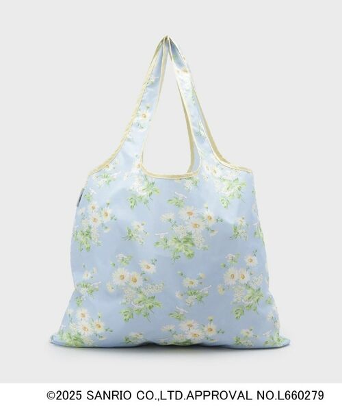 LAURA ASHLEY / ローラ アシュレイ エコバッグ | 【サンリオキャラクターズ コラボ】シナモロール×セルハムデイジー柄 パッカブルトートバッグ | 詳細5
