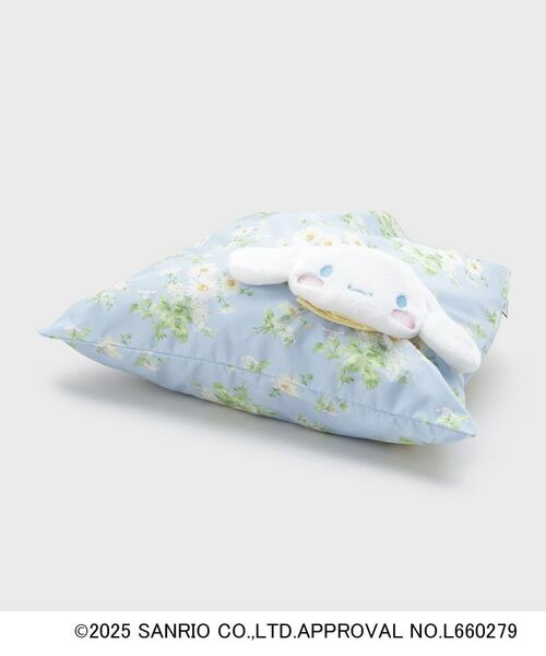 LAURA ASHLEY / ローラ アシュレイ エコバッグ | 【サンリオキャラクターズ コラボ】シナモロール×セルハムデイジー柄 パッカブルトートバッグ | 詳細6