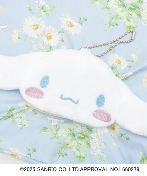 LAURA ASHLEY / ローラ アシュレイ エコバッグ | 【サンリオキャラクターズ コラボ】シナモロール×セルハムデイジー柄 パッカブルトートバッグ | 詳細8