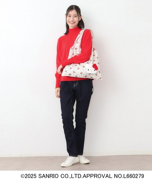 LAURA ASHLEY / ローラ アシュレイ エコバッグ | 【サンリオキャラクターズ コラボ】ハローキティ×ロザンヌ柄 パッカブルトートバッグ | 詳細2