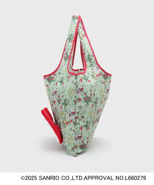 LAURA ASHLEY / ローラ アシュレイ エコバッグ | 【サンリオキャラクターズ コラボ】マイメロディ×メドウヴェール柄 パッカブルトートバッグ | 詳細4