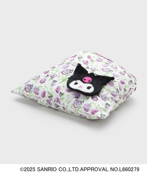 LAURA ASHLEY / ローラ アシュレイ エコバッグ | 【サンリオキャラクターズ コラボ】クロミ×フレッシュフォード柄 パッカブルトートバッグ | 詳細6