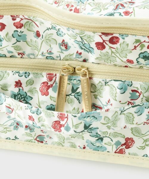 LAURA ASHLEY / ローラ アシュレイ ポーチ | 【STORY掲載！/撥水加工】ロサ サンクタ柄 トラベルポーチLL | 詳細6
