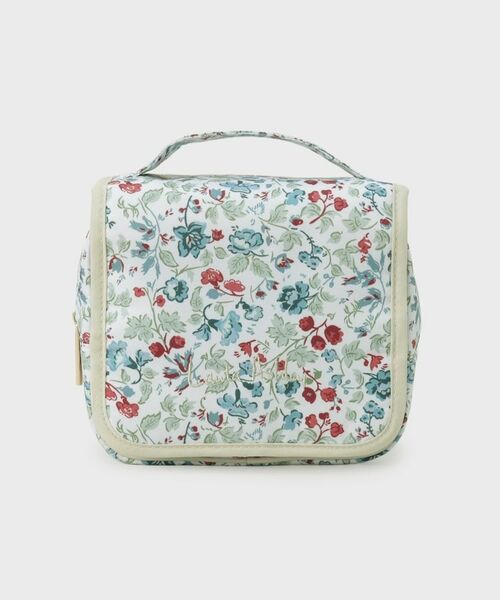 LAURA ASHLEY / ローラ アシュレイ ポーチ | 【STORY掲載！/撥水加工】ロサ サンクタ柄 ハンギング ポーチ | 詳細1