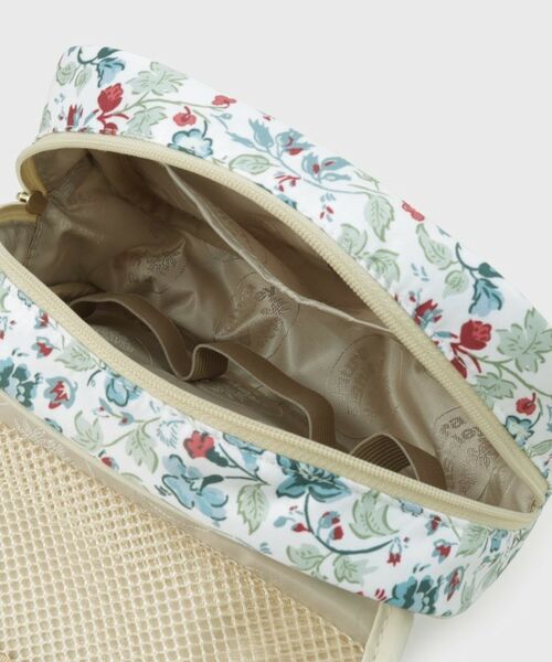 LAURA ASHLEY / ローラ アシュレイ ポーチ | 【STORY掲載！/撥水加工】ロサ サンクタ柄 ハンギング ポーチ | 詳細4