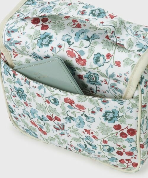 LAURA ASHLEY / ローラ アシュレイ ポーチ | 【STORY掲載！/撥水加工】ロサ サンクタ柄 ハンギング ポーチ | 詳細6