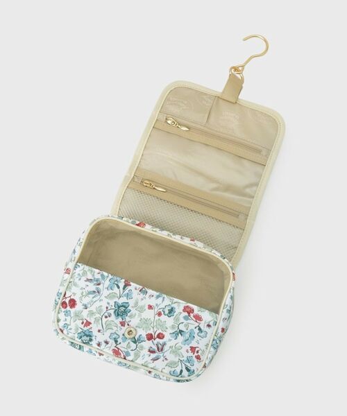 LAURA ASHLEY / ローラ アシュレイ ポーチ | 【STORY掲載！/撥水加工】ロサ サンクタ柄 ハンギング ポーチ | 詳細9