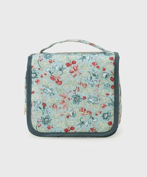 LAURA ASHLEY/ローラ アシュレイ 【STORY掲載!/撥水加工】ロサ サンクタ柄 ハンギング ポーチ ブルー(191) 00(FREE) LAURA ASHLEY/ローラ アシュレイ 【STORY掲載!/撥水加工】ロサ サンクタ柄 ハンギング ポーチ ブルー(191) 00(FREE)