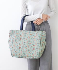 LAURA ASHLEY / ローラ アシュレイ トートバッグ | 【STORY掲載！/撥水加工/キャリーセット可】ロサ サンクタ柄 トラベル トートバッグ