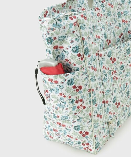 LAURA ASHLEY / ローラ アシュレイ トートバッグ | 【STORY掲載！/撥水加工/キャリーセット可】ロサ サンクタ柄 トラベル トートバッグ | 詳細18