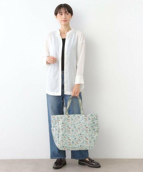 LAURA ASHLEY / ローラ アシュレイ トートバッグ | 【STORY掲載！/撥水加工/キャリーセット可】ロサ サンクタ柄 トラベル トートバッグ | 詳細2