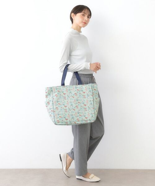 LAURA ASHLEY / ローラ アシュレイ トートバッグ | 【STORY掲載！/撥水加工/キャリーセット可】ロサ サンクタ柄 トラベル トートバッグ | 詳細6
