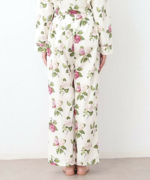 LAURA ASHLEY / ローラ アシュレイ ルームウェア | カミール柄 コットンプリントパジャマ | 詳細14