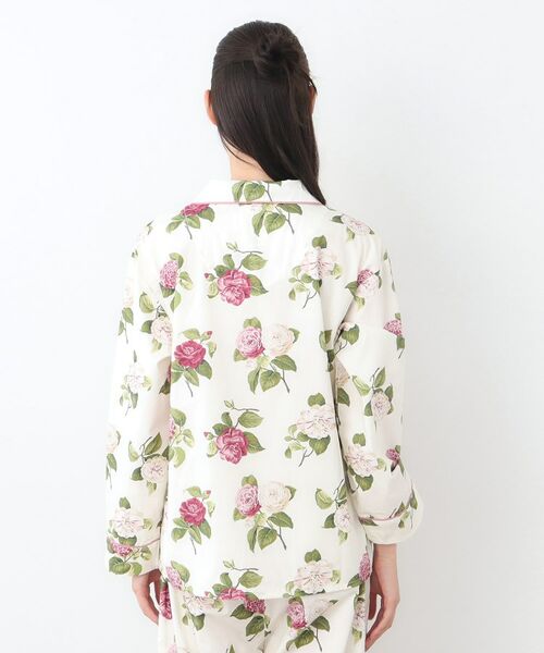 LAURA ASHLEY / ローラ アシュレイ ルームウェア | カミール柄 コットンプリントパジャマ | 詳細7