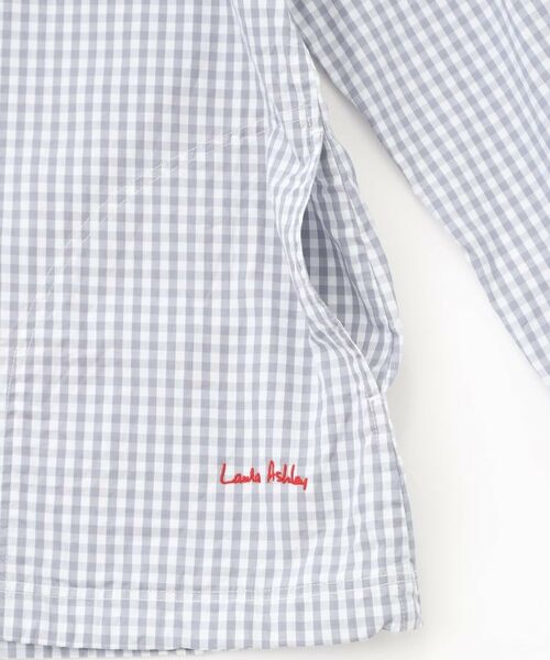 LAURA ASHLEY / ローラ アシュレイ シャツ・ブラウス | 【日本製/ワンマイルウエア】100番双糸使用 コットンオーバーシャツ | 詳細15