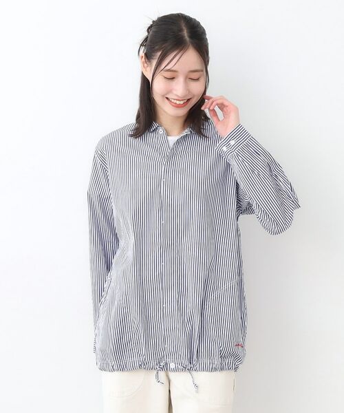 LAURA ASHLEY / ローラ アシュレイ シャツ・ブラウス | 【日本製/ワンマイルウエア】100番双糸使用 コットンオーバーシャツ | 詳細5