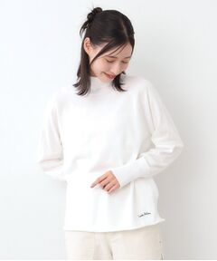 LAURA ASHLEY / ローラ アシュレイ ニット・セーター | 【日本製/ワンマイルウエア】コンパクトヤーン ハイネックプルオーバー