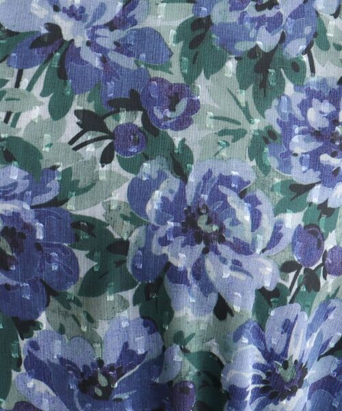 LAURA ASHLEY / ローラ アシュレイ ロング・マキシ丈ワンピース | 【WEB限定カラーあり／洗える／同柄アイテムあり】ケラウェイ柄 ドビーワンピース | 詳細12