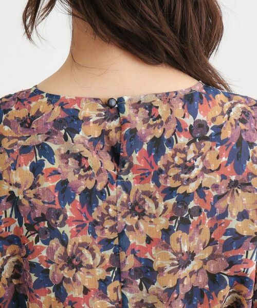 LAURA ASHLEY / ローラ アシュレイ ロング・マキシ丈ワンピース | 【WEB限定カラーあり／洗える／同柄アイテムあり】ケラウェイ柄 ドビーワンピース | 詳細17