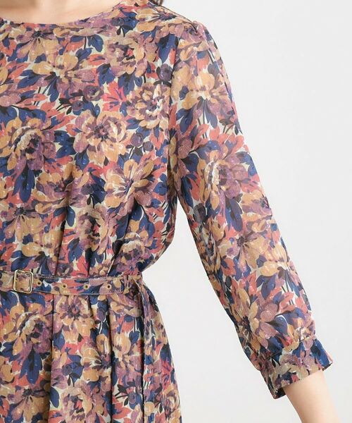 LAURA ASHLEY / ローラ アシュレイ ロング・マキシ丈ワンピース | 【WEB限定カラーあり／洗える／同柄アイテムあり】ケラウェイ柄 ドビーワンピース | 詳細18