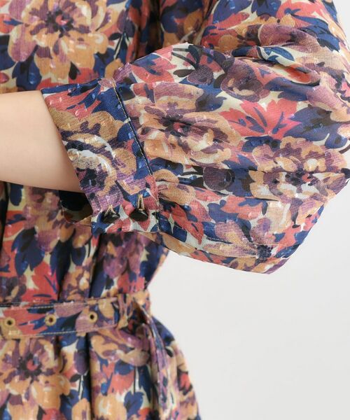 LAURA ASHLEY / ローラ アシュレイ ロング・マキシ丈ワンピース | 【WEB限定カラーあり／洗える／同柄アイテムあり】ケラウェイ柄 ドビーワンピース | 詳細19