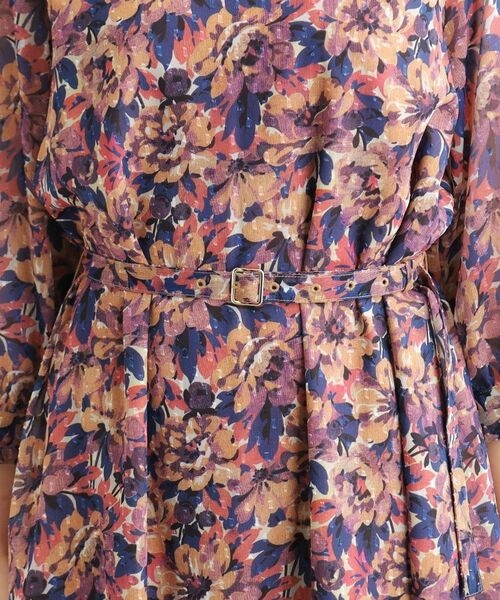 LAURA ASHLEY / ローラ アシュレイ ロング・マキシ丈ワンピース | 【WEB限定カラーあり／洗える／同柄アイテムあり】ケラウェイ柄 ドビーワンピース | 詳細20