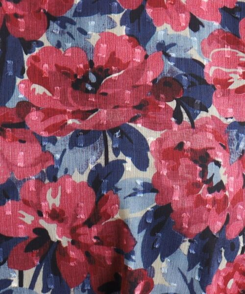 LAURA ASHLEY / ローラ アシュレイ ロング・マキシ丈ワンピース | 【WEB限定カラーあり／洗える／同柄アイテムあり】ケラウェイ柄 ドビーワンピース | 詳細4