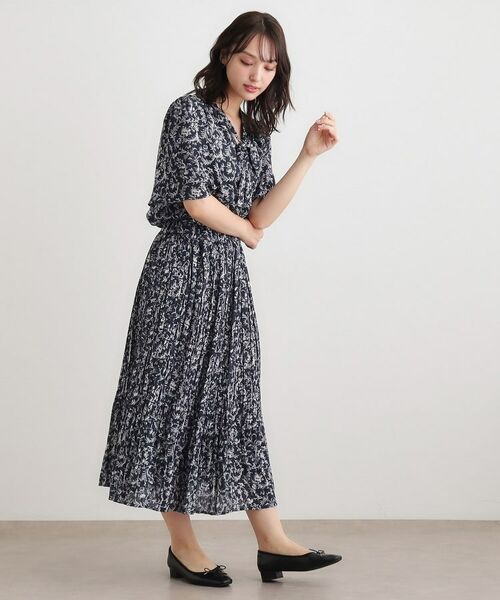 LAURA ASHLEY / ローラ アシュレイ シャツ・ブラウス | 【ボウタイ／同柄アイテムあり】アイロンワーク スクロール柄ブラウス | 詳細6